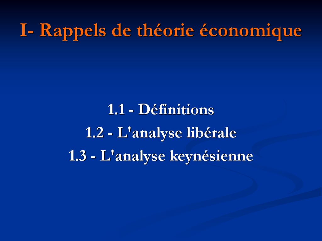 Environnement Économique ppt télécharger